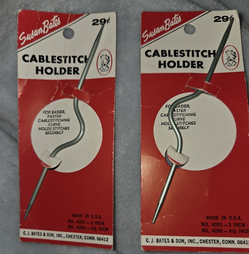 Susan Bates Cable Stitch Holder NWOT